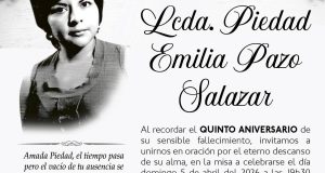 MISA LCDA PIEDAD EMILIA PAZO SALAZAR – La Voz del Altiplano