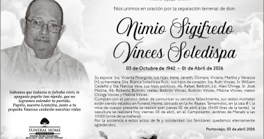 SEPELIO NIMIO VINCES – La Voz del Altiplano