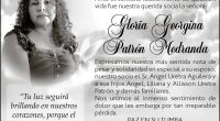 CONDOLENCIA GLORIA GEORGINA PATRON MEDRANDA – ASO LAS CUMBRES – La Voz del Altiplano