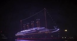 Show de Drones Recrea la Salida del Titanic en Belfast – La Voz del Altiplano