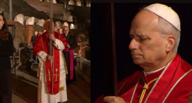 El Papa León XIV carga la cruz en el Viacrucis: un hito – La Voz del Altiplano