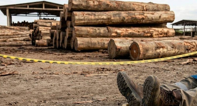 Trabajador fallece tras caída de trozas de balsa – La Voz del Altiplano