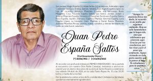 MISA JUAN PEDRO ESPAÑA SALTOS – La Voz del Altiplano