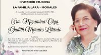 MISA SRA. MAXIMINA OLGA JUDITH MORALES LITARDO – La Voz del Altiplano
