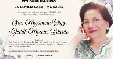 MISA SRA. MAXIMINA OLGA JUDITH MORALES LITARDO – La Voz del Altiplano