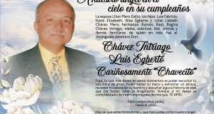 OBITUARIO LUIS EGBERTO CHAVEZ INTRIAGO – La Voz del Altiplano