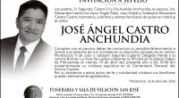 SEPELIO JOSE ANGEL CASTRO ANCHUNDIA – La Voz del Altiplano