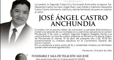SEPELIO JOSE ANGEL CASTRO ANCHUNDIA – La Voz del Altiplano