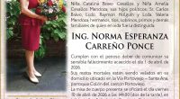 SEPELIO ING NORMA ESPERANZA CARREÑO PONCE – La Voz del Altiplano