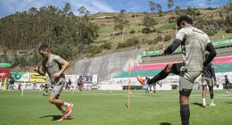 El ‘Ponchito’ entrenó en Echaleche  – La Voz del Altiplano