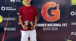 Tenista ambateño destaca en torneo  – La Voz del Altiplano
