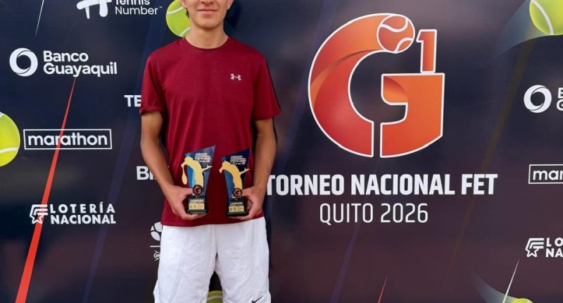 Tenista ambateño destaca en torneo  – La Voz del Altiplano