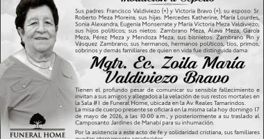 SEPELIO ZOILA MARIA VALDIVIEZO BRAVO – La Voz del Altiplano
