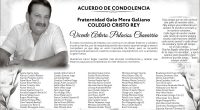 CONDOLENCIA VICENTE ARTURO PALACIOS CHAVARRIA – La Voz del Altiplano