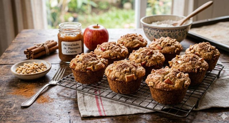 Aprende cómo preparar muffins de manzana y canela – La Voz del Altiplano