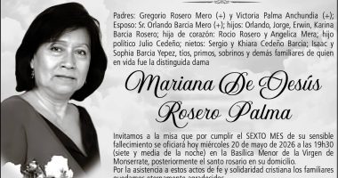MISA MARIANA DE JESUS ROSERO PALMA – La Voz del Altiplano