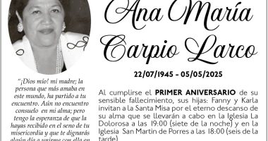 MISA Ana María Carpio Larco – La Voz del Altiplano