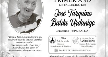 MISA JOSE TARQUINO BALDA URDANIGO – La Voz del Altiplano