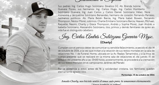 SEPELIO CARLOS ANDRES SOLORZANO GUEVARA – La Voz del Altiplano