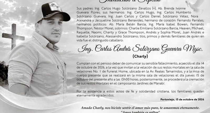 SEPELIO CARLOS ANDRES SOLORZANO GUEVARA – La Voz del Altiplano
